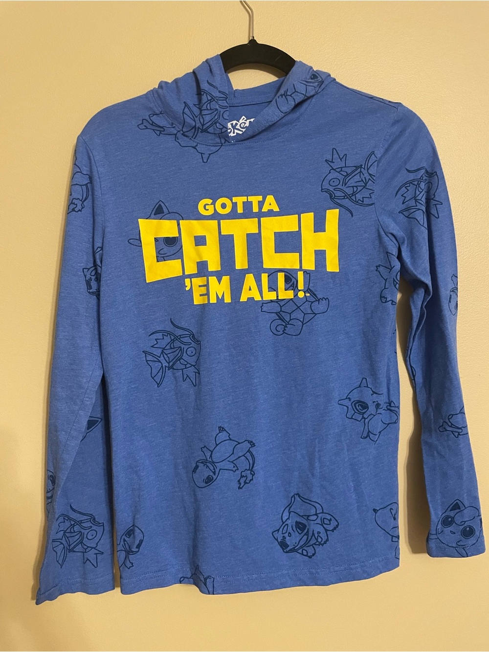 Pokemon Hoodie Sweatshirt Graphic print Pullover Youth large